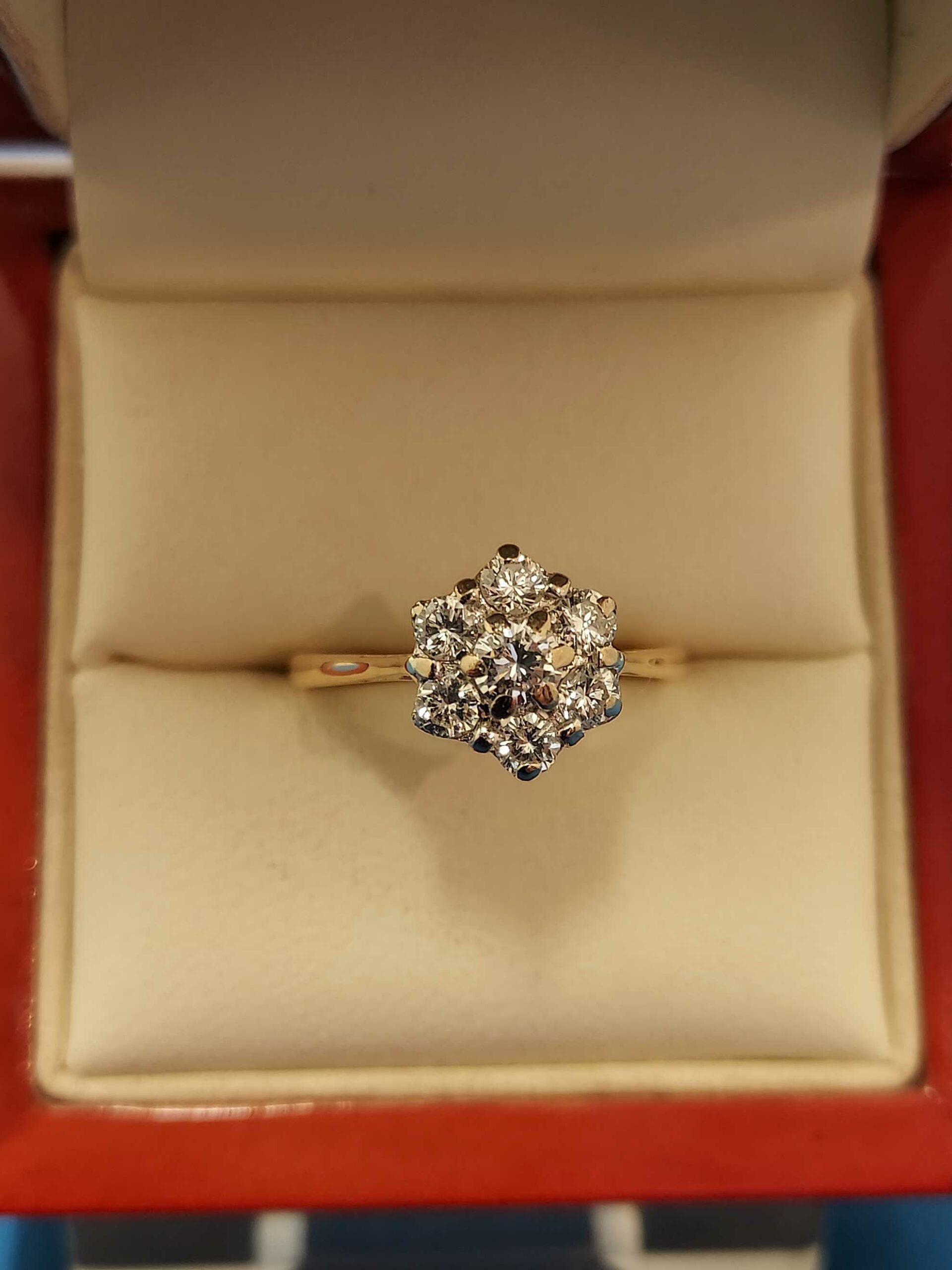 7 Stone Oval Diamond Band – San Antonio Jewelry